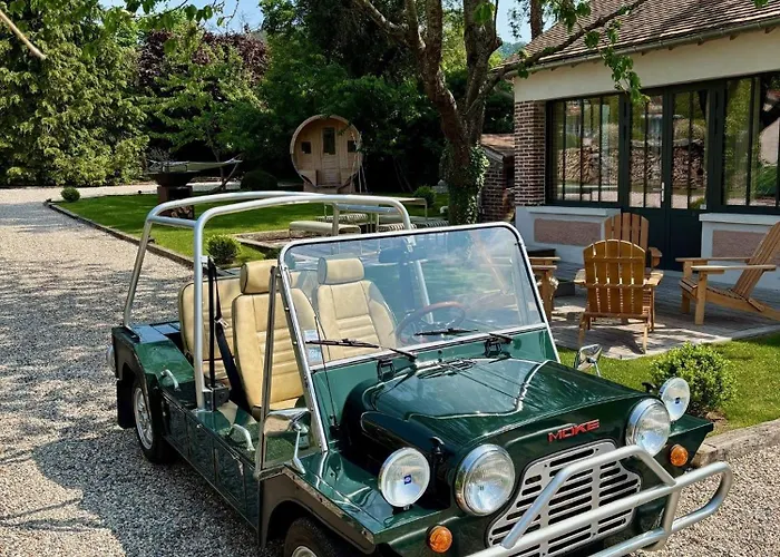 Πανσιόν La Petite Maison De - De Charme 5 Etoiles Au Coeur Du Village - Maison 3 3 Salles De Bain - Jardin - Privatisation 5*